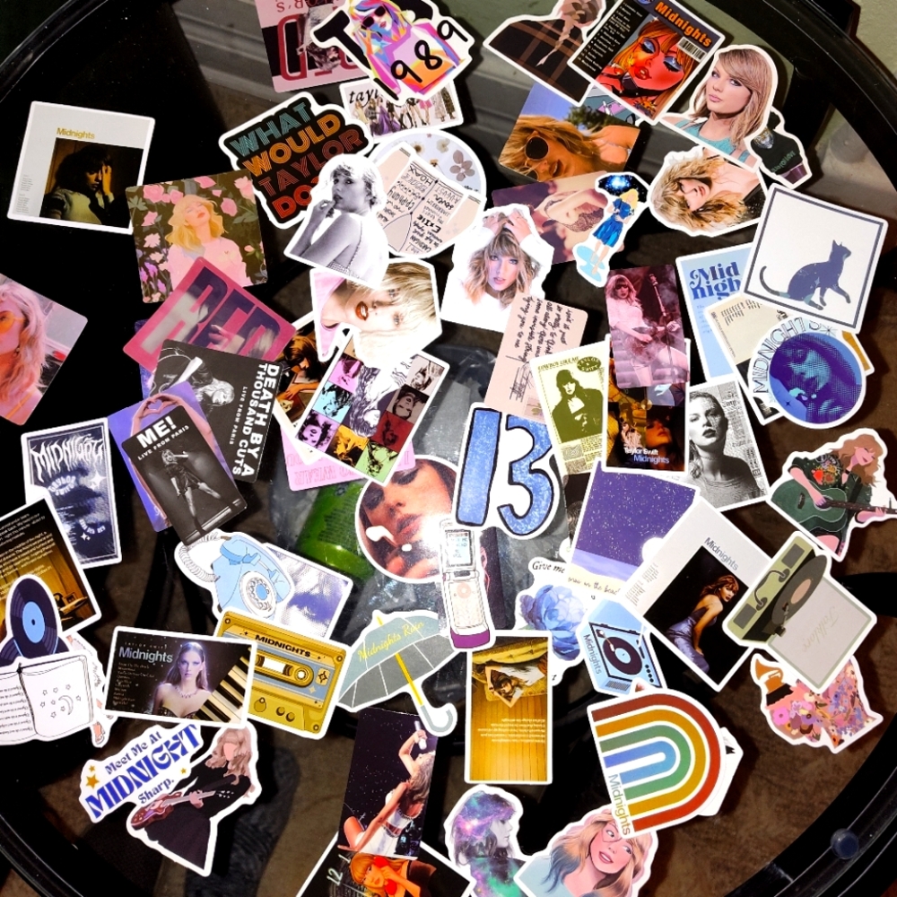 100pc Taylor Swift stickers